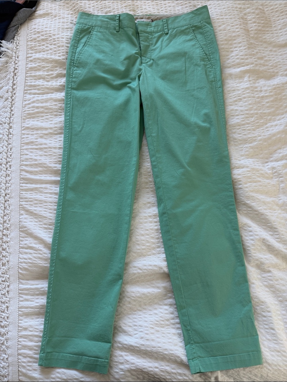Vince Straight-Leg Pants in Mint